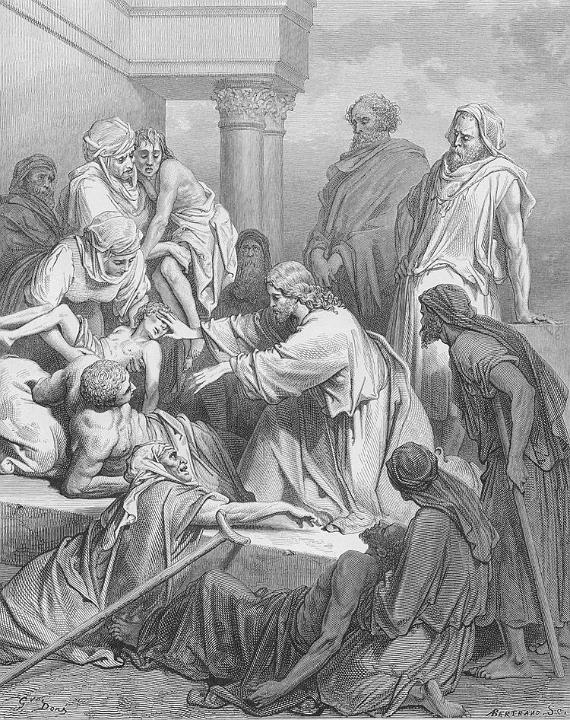 Dore_40_Matt15_Jesus Healing The Sick